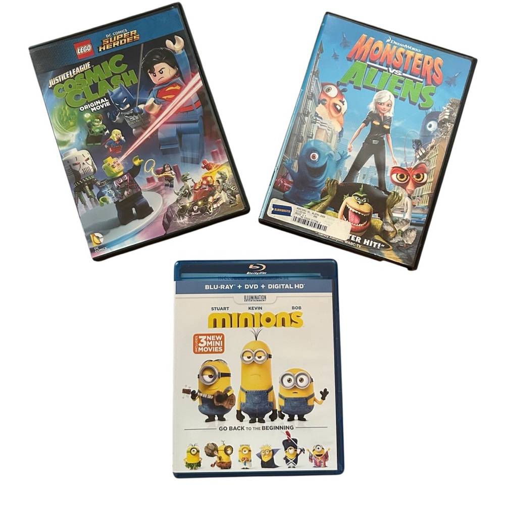 3 DVD Lot